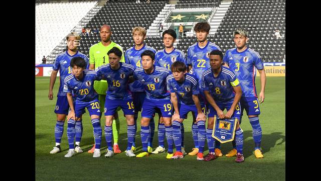 サッカーU23日本代表 予選首位突破かけ韓国と対戦