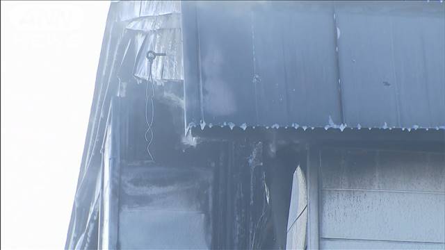 「爆発音が何度も」住宅火災 焼け跡から2人の遺体　北海道旭川市