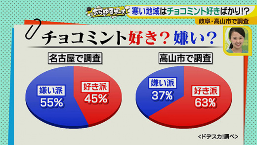 あらゆるサーチ チョコミント味なぜブーム あなたは好き 嫌い 19年7月24日 水 ドデスカ 名古屋テレビ メ テレ