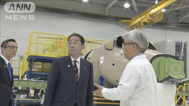 岸田総理が工場視察 日本企業の雇用創出アピール