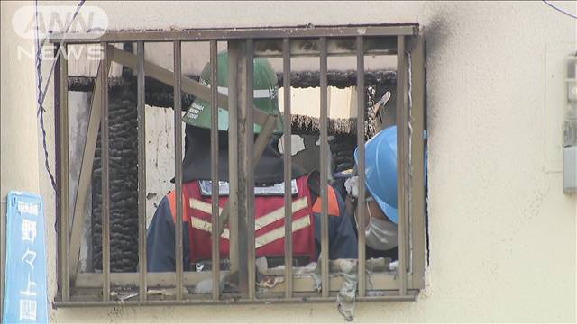 住宅全焼で1人の遺体 104歳の住人女性と連絡取れず　大阪・羽曳野