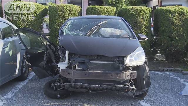 岐阜で車同士が正面衝突　1人死亡し4人が重軽傷
