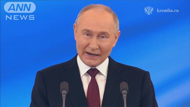 プーチン大統領「ともに勝利しよう」 戦闘継続へ国民に結束呼びかけ