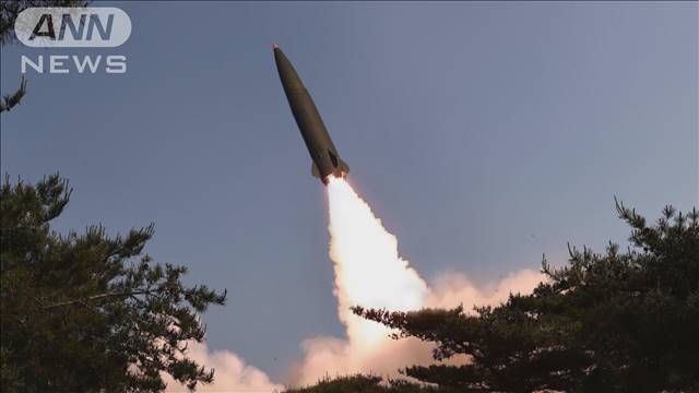 北朝鮮　きのう新技術導入の戦術弾道ミサイル実験